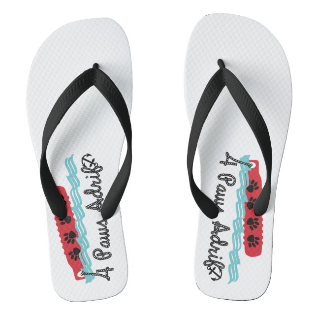 4 Paws Adrift Adult Flip Flops (Footbed)