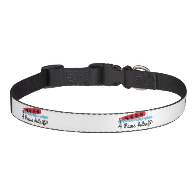 4 Paws Adrift Medium Dog Collar (Front)