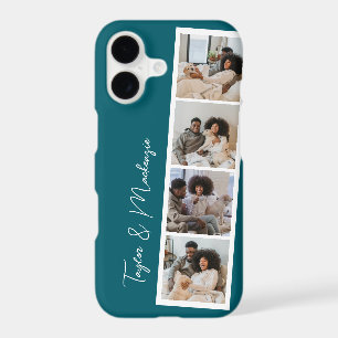 4 Photo Booth Modern Personalized iPhone 17 Case