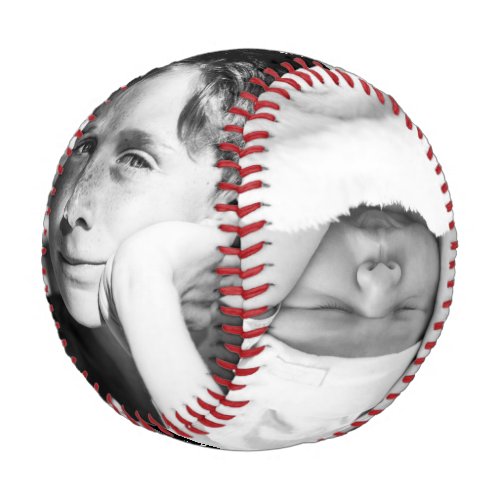 4 Photo Collage  Dates  Fathers Day Dad Keepsake Baseball