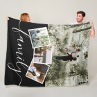 4 Photo Collage Family Personalized