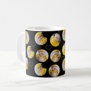4 Photo Collage Template Make Your Own Fun Coffee Mug