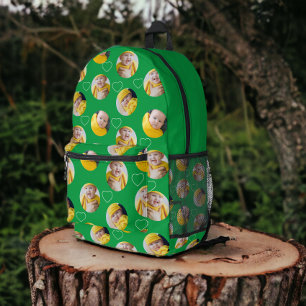 4 Photo Collage Template Make Your Own Fun Printed Backpack