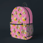 4 Photo Collage Template Make Your Own Fun Printed Backpack<br><div class="desc">4 Photo Collage Template Make Your Own Fun unique backpack from Ricaso - With scattered love heart details - available in different colors in store</div>