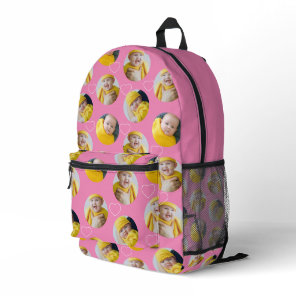 4 Photo Collage Template Make Your Own Fun Printed Backpack