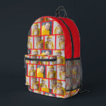 4 Photo Collage Template Make Your Own Fun Printed Backpack<br><div class="desc">4 Photo Collage Template Make Your Own Fun unique backpack from Ricaso  - available in different colors in store</div>