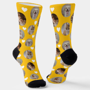 4 Photo Collage Template Make Your Own Fun Socks