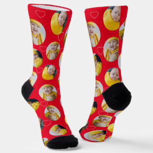4 Photo Collage Template Make Your Own Fun Socks