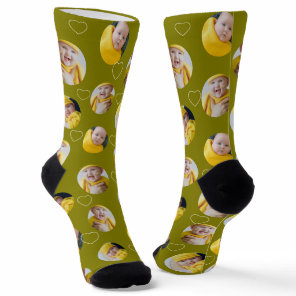 4 Photo Collage Template Make Your Own Fun Socks