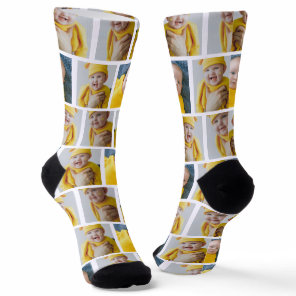 4 Photo Collage Template Make Your Own Fun Socks