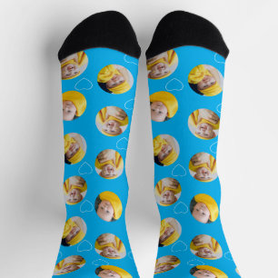 4 Photo Collage Template Make Your Own Fun Socks