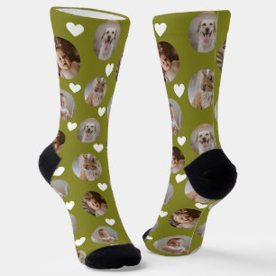 4 Photo Collage Template Make Your Own Fun Socks