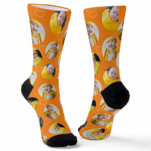 4 Photo Collage Template Make Your Own Fun Socks