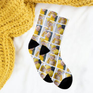 4 Photo Collage Template Make Your Own Fun Socks at Zazzle