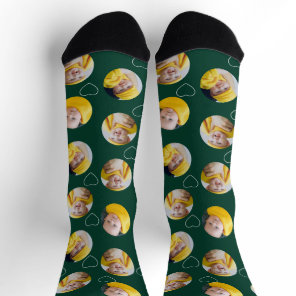 4 Photo Collage Template Make Your Own Fun Socks