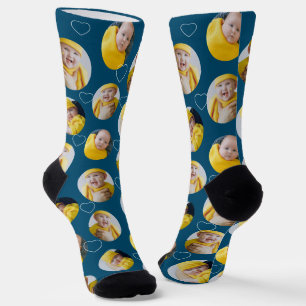 4 Photo Collage Template Make Your Own Fun Socks