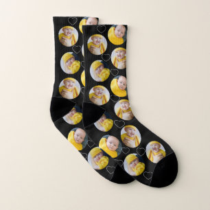 4 Photo Collage Template Make Your Own Fun Socks