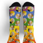 4 Photo Collage Template Rainbow Pride Fun Socks