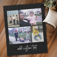 4 Photo Collage - you can change background color