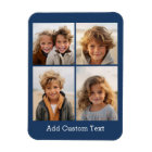 4 Photo Collage - you can change background color