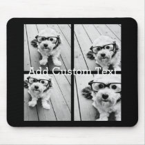 4 Photo Collage - you can change background color Mouse Pad 4 Photo Collage - you can change background color Mouse Pad
