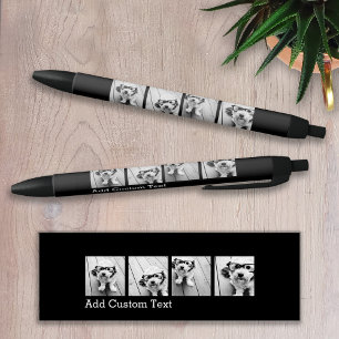 4 Photo Collage - you can change background color Pen