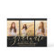 4 Photo Graduation Collage Black and Gold Script