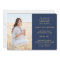 4 Photo Graduation Collage Script Navy Blue & Gold