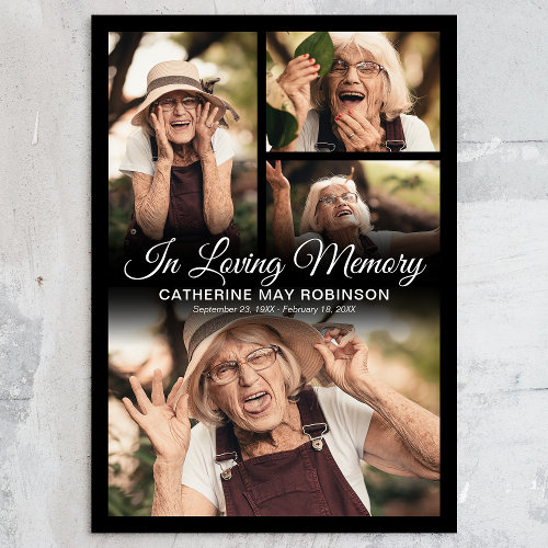 4 Photo In Loving Memory