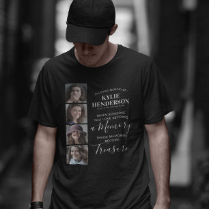 4 Photo Memorial T-Shirt