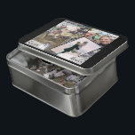 4 Photos Honeymoon  Jigsaw Puzzle<br><div class="desc">It's their wedding anniversary? Won't this be fun to give and do together; 4 photos of their honeymoon on a steampunk background 0n a commemorative puzzle to mark their milestone.</div>