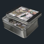 4 Photos Honeymoon  Jigsaw Puzzle<br><div class="desc">It's their wedding anniversary? Won't this be fun to give and do together; 4 photos of their honeymoon on a steampunk background 0n a commemorative puzzle to mark their milestone.</div>
