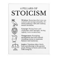 4 Pillars Of Stoicism
