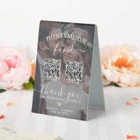4 QR Codes 2 Photo Mobile App Honeymoon Fund