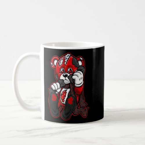 4 Red Thunder Tee Heartbreak Money Drip Retro Red Coffee Mug