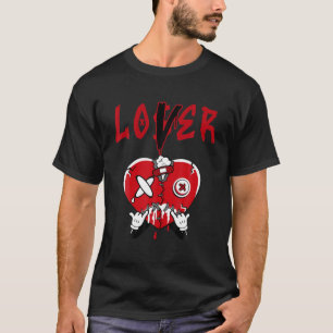 4 Retro Red Thunder Tee To Match Loser Lover Red T