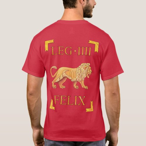 4 Roman Legio IIII Flavia Felix Vexillum T_Shirt