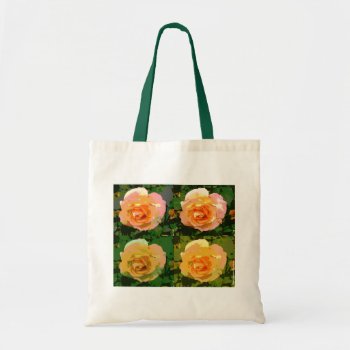 4 Rose Tote by cathie10 at Zazzle