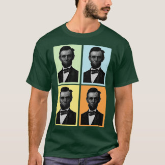 4 Score Abraham Lincoln American History T-Shirt