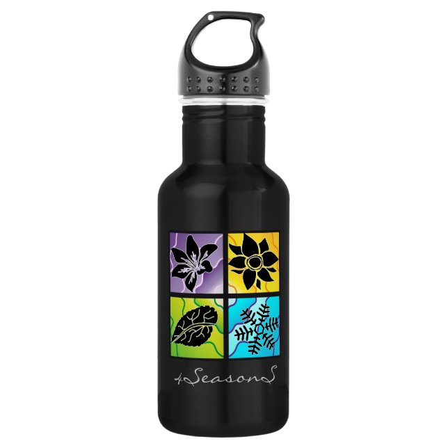 4 Seasons Water Bottle (Front)