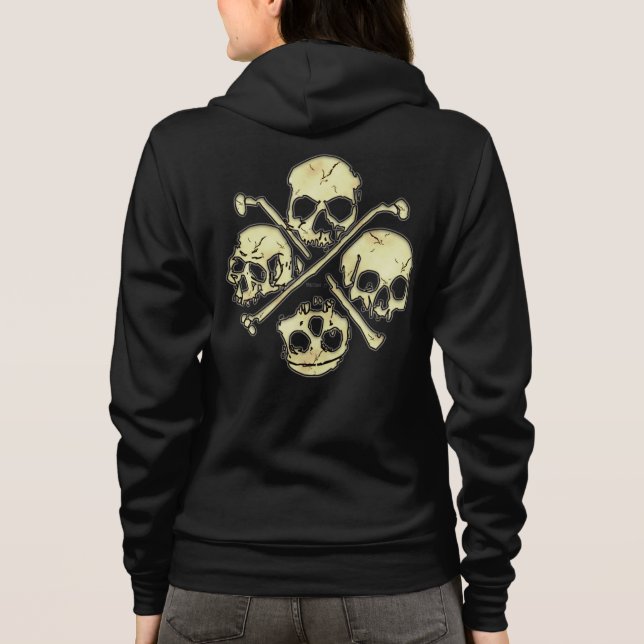 4 Skulls Hoodie (Back)