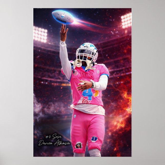 #4 Sosa Davien Atkinson Poster (Front)