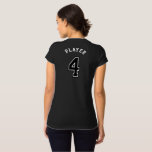 4 Sports Jersey Number T-Shirt 4 Sports Jersey Number T-Shirt