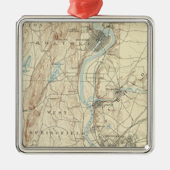 4 Springfield sheet Metal Ornament (Front)