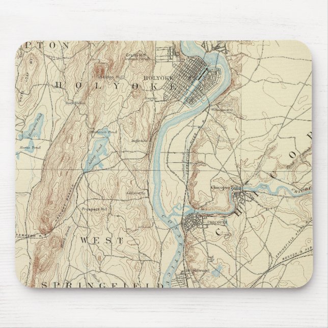 4 Springfield sheet Mouse Pad (Front)