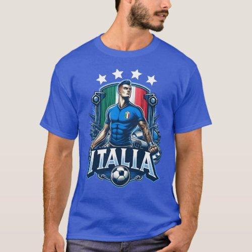 4 Star ITALIA soccer T_Shirt