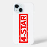 4-star Stamp iPhone 15 Case