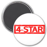 4-star Stamp Magnet