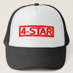 4-star Stamp Trucker Hat