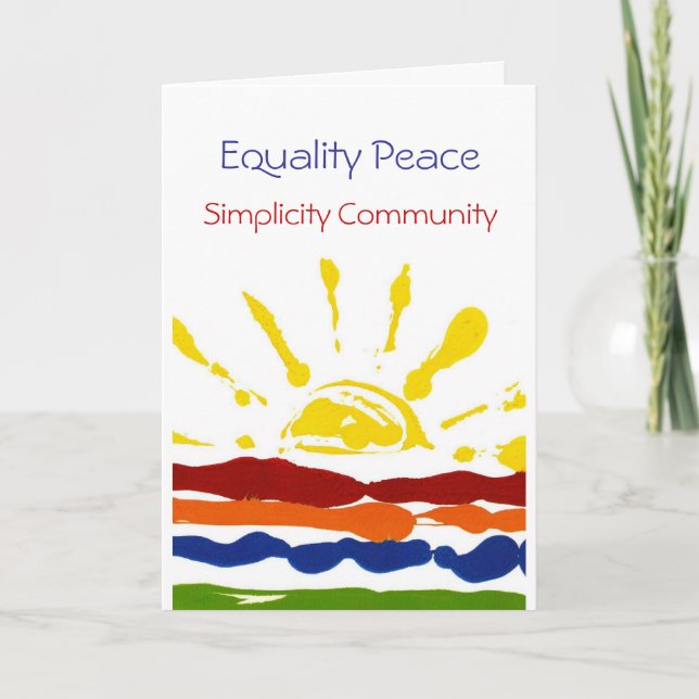 4 testimonies Greeting Card (Front)